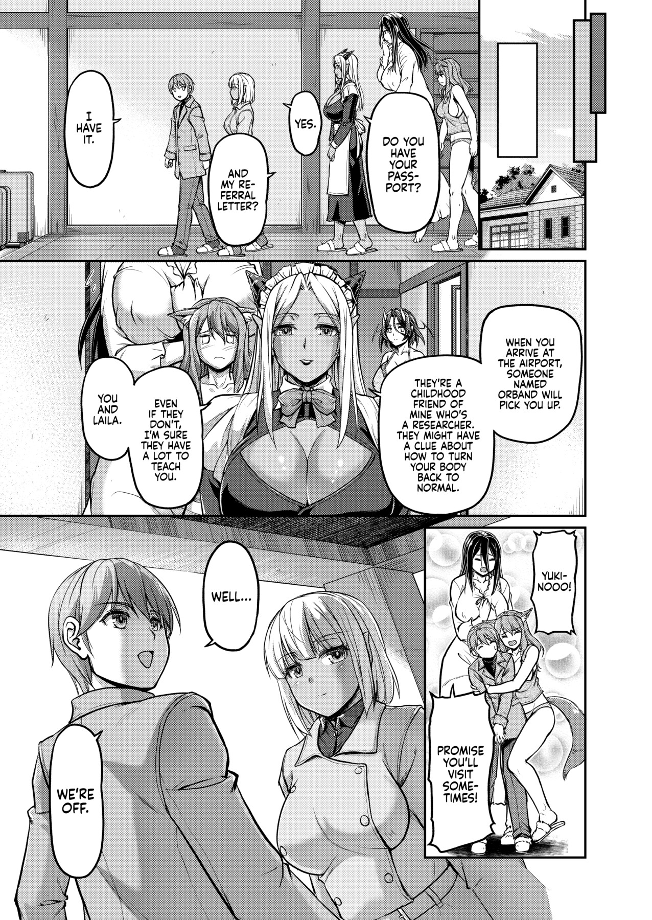 Hentai Manga Comic-Daily Life at the Monster Girl Manor-Read-206